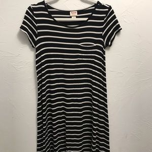 Striped T-shirt Dress